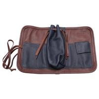 Stands & Pouches Claudio Albieri 1-Pipe Roll Up Dark Blue/Chestnut