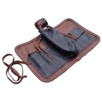 Stands & Pouches Claudio Albieri 1-Pipe Roll Up Dark Blue/Chestnut
