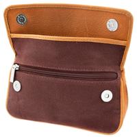 Stands & Pouches Vauen Easy 1 Pipe Combo Pouch Brown