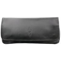 Stands & Pouches Savinelli Leather 1 Pipe Combo Pouch Buttons Green