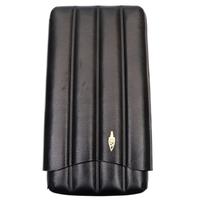 Humidors & Travel Cases Savinelli 4 Cigar Case Black