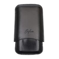 Humidors & Travel Cases Brigham 3 Cigar Case Black for Robusto