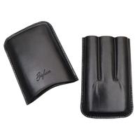 Humidors & Travel Cases Brigham 3 Cigar Case Black for Robusto