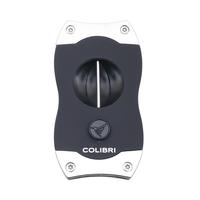 Cutters & Accessories Colibri Cigar Cutter 'V-Cut' Black/Chrome 23mm