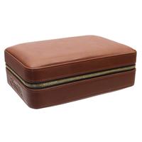 Humidors & Travel Cases Passatore Travel Humidor Light Brown Leather (5 cigar)