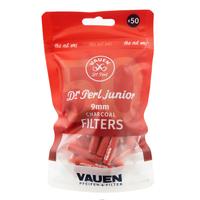 Filters & Adaptors Vauen Dr Perl Filters Plastic Reseal Pouch 9mm (50 pack)