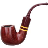 Savinelli Regimental Smooth Bordeaux (614) (9mm)