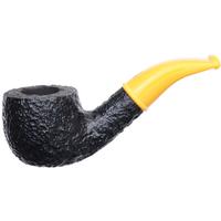 Savinelli Mini Rusticated Yellow Stem (601) (9mm)