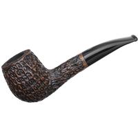 Savinelli Free Black Rusticated Bent Apple (6mm)