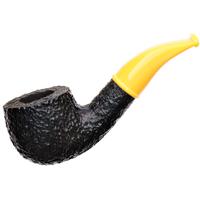 Savinelli Mini Rusticated Yellow Stem (601) (9mm)