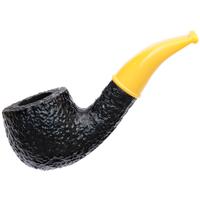 Savinelli Mini Rusticated Yellow Stem (601) (9mm)