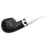 Savinelli Balanzone Rusticated Black (320 KS) (6mm)