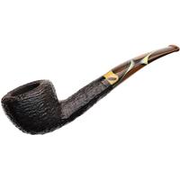 Savinelli Paloma Rusticated Black (316 KS) (6mm)