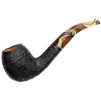 Savinelli Paloma Rusticated Black (677 KS) (9mm)