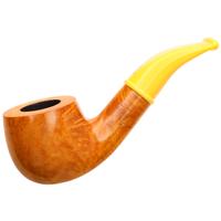 Savinelli Mini Smooth Yellow Stem (601) (9mm)