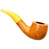 Savinelli Mini Smooth Yellow Stem (601) (9mm)