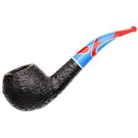 Savinelli Colombina Rusticated Black (673 KS) (9mm)