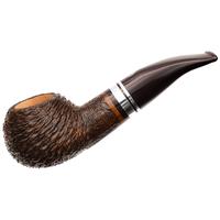 Savinelli Minerva Rusticated Dark Brown (320 KS) (6mm)