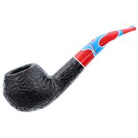 Savinelli Colombina Rusticated Black (673 KS) (9mm)