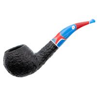 Savinelli Colombina Rusticated Black (673 KS) (9mm)