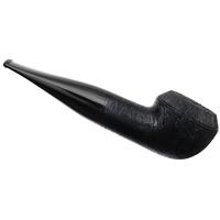 BriarWorks Classic Dark Rusticated with Black Stem (C52)