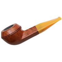 BriarWorks Classic Light Smooth with Amber Stem (C53)