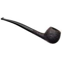 BriarWorks Classic Dark Sandblasted with Black Stem (C121)