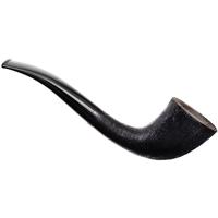 BriarWorks 10th Anniversary Classic Dark Rusticated with Black Stem (C10)