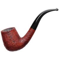 BriarWorks Classic Brown Sandblasted with Black Stem (C12)