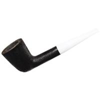 BriarWorks Classic Dark Rusticated with White Stem (C61)