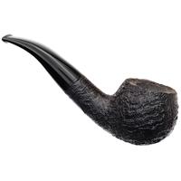 BriarWorks Classic Dark Sandblasted with Black Stem (C101)