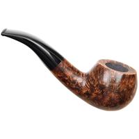 BriarWorks Classic Dark Smooth with Black Stem (C101)