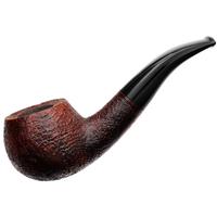BriarWorks Classic Brown Sandblasted with Black Stem (C101)
