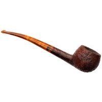 BriarWorks Classic Brown Sandblasted with Tortoise Stem (C121)