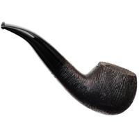 BriarWorks Classic Dark Rusticated with Black Stem (C101)