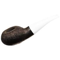 BriarWorks Original Dark Rusticated with White Stem (OR05)