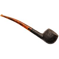 BriarWorks Classic Dark Sandblasted with Tortoise Stem (C121)
