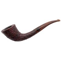 BriarWorks Classic Brown Sandblasted with Tortoise Stem (C10)