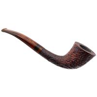 BriarWorks Classic Brown Sandblasted with Tortoise Stem (C10)
