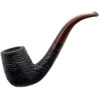 BriarWorks Classic Dark Sandblasted with Tortoise Stem (C12)