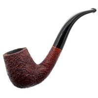 BriarWorks Classic Brown Sandblasted with Black Stem (C12)