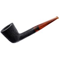 BriarWorks Classic Dark Rusticated with Tortoise Stem (C61)