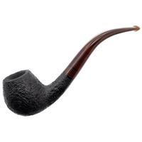 BriarWorks Classic Dark Sandblasted with Tortoise Stem (C91L)