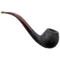 BriarWorks Classic Dark Sandblasted with Tortoise Stem (C91L)