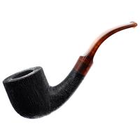 BriarWorks Classic Dark Rusticated with Tortosie Stem (C131)