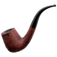 BriarWorks Classic Brown Sandblasted with Black Stem (C12)