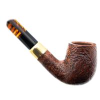 Chacom Churchill Sandblasted Bent Billiard Churchwarden (42) (9mm)