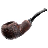 Chacom Sandblasted Brown Bent Apple Reverse Calabash