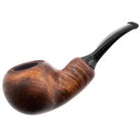 Chacom Brown Smooth Matte Bent Apple Reverse Calabash