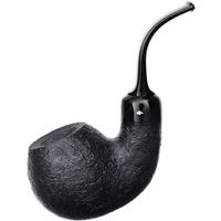 Moonshine Pipe Co Midnight Sandblasted Cannonball with Black Stem (9mm)